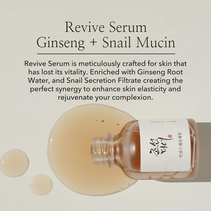 Beauty Of Joseon - Revive Serum : Ginseng + Snail Mucin